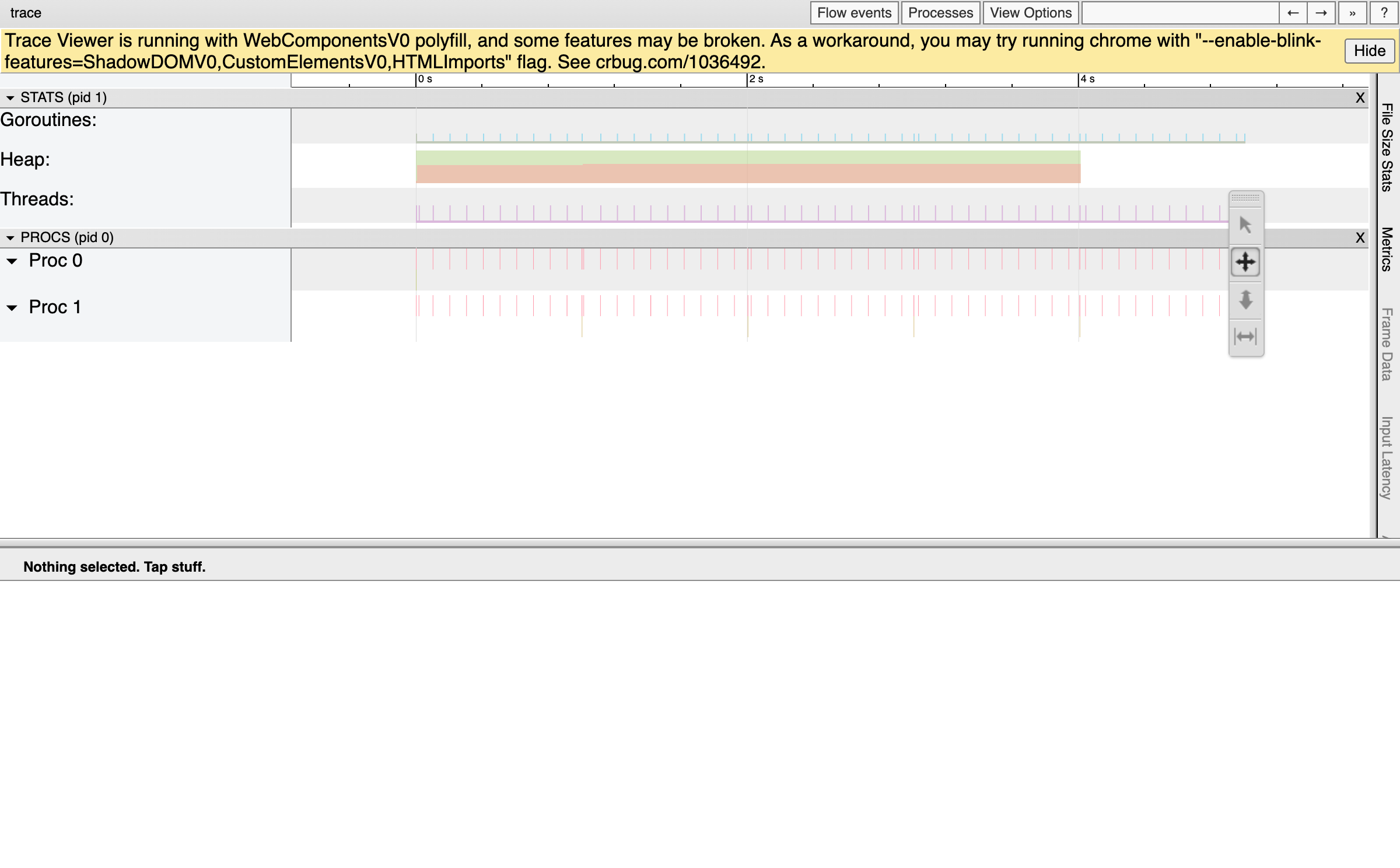 trace Timeline View